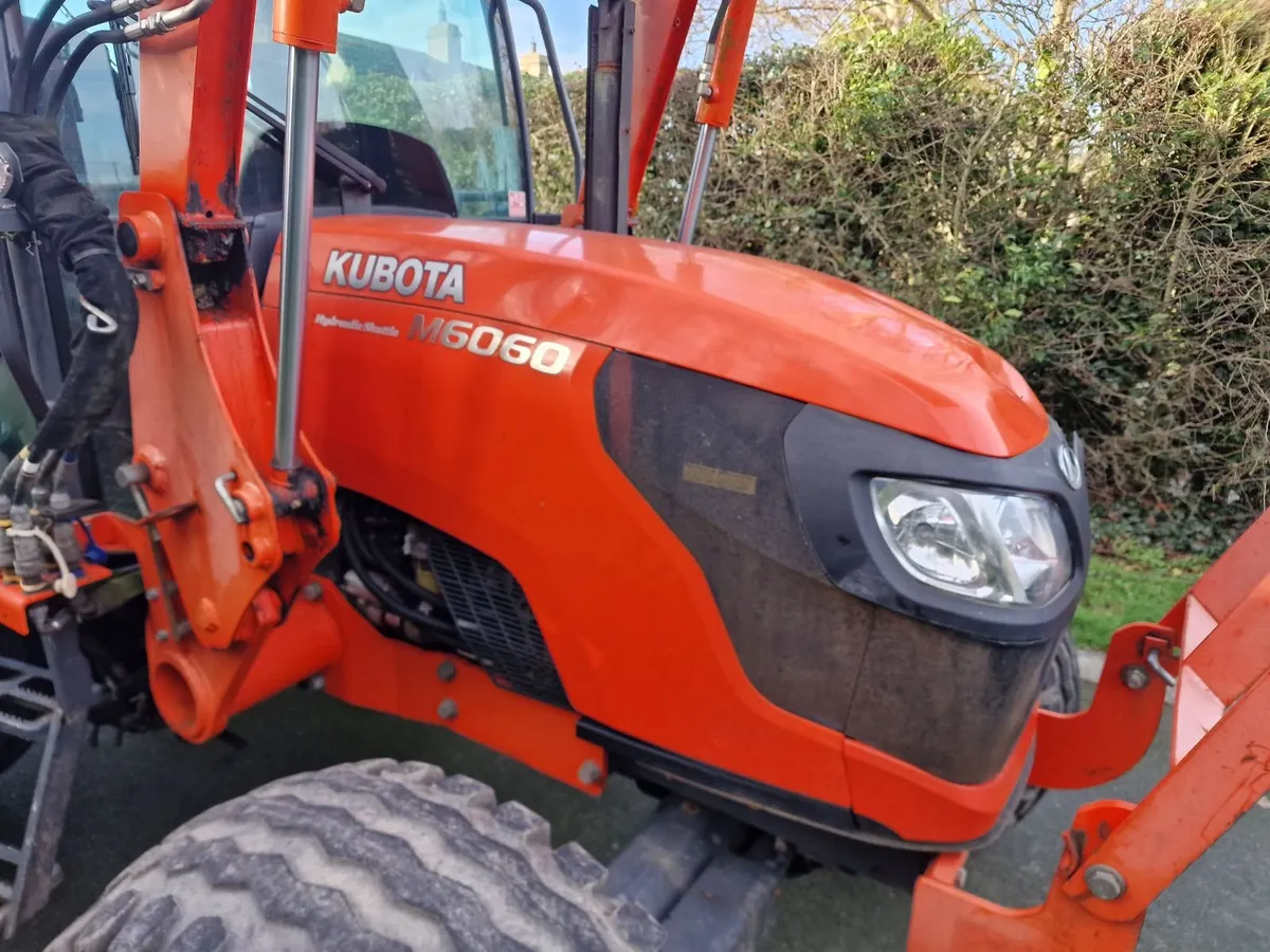 Kubota M6060 Compact Tractor with Loader - Image 3