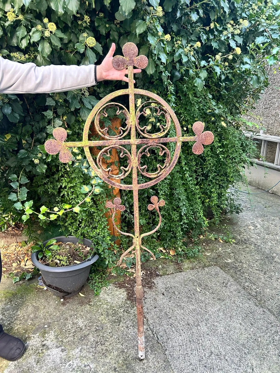 Pair of Victorian Cross Finials - Image 2