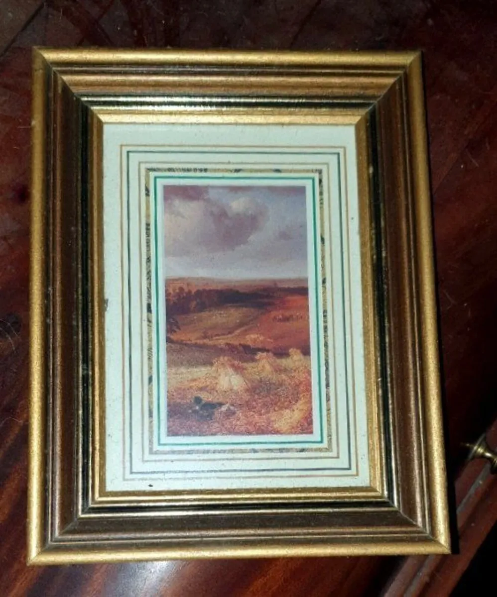 Vintage Framed Fine Art Print - Image 4