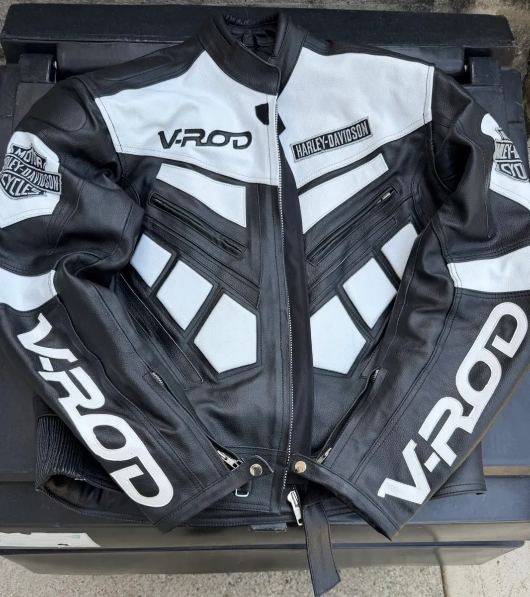 Harley Davision V. ROD leather jacket - Image 1