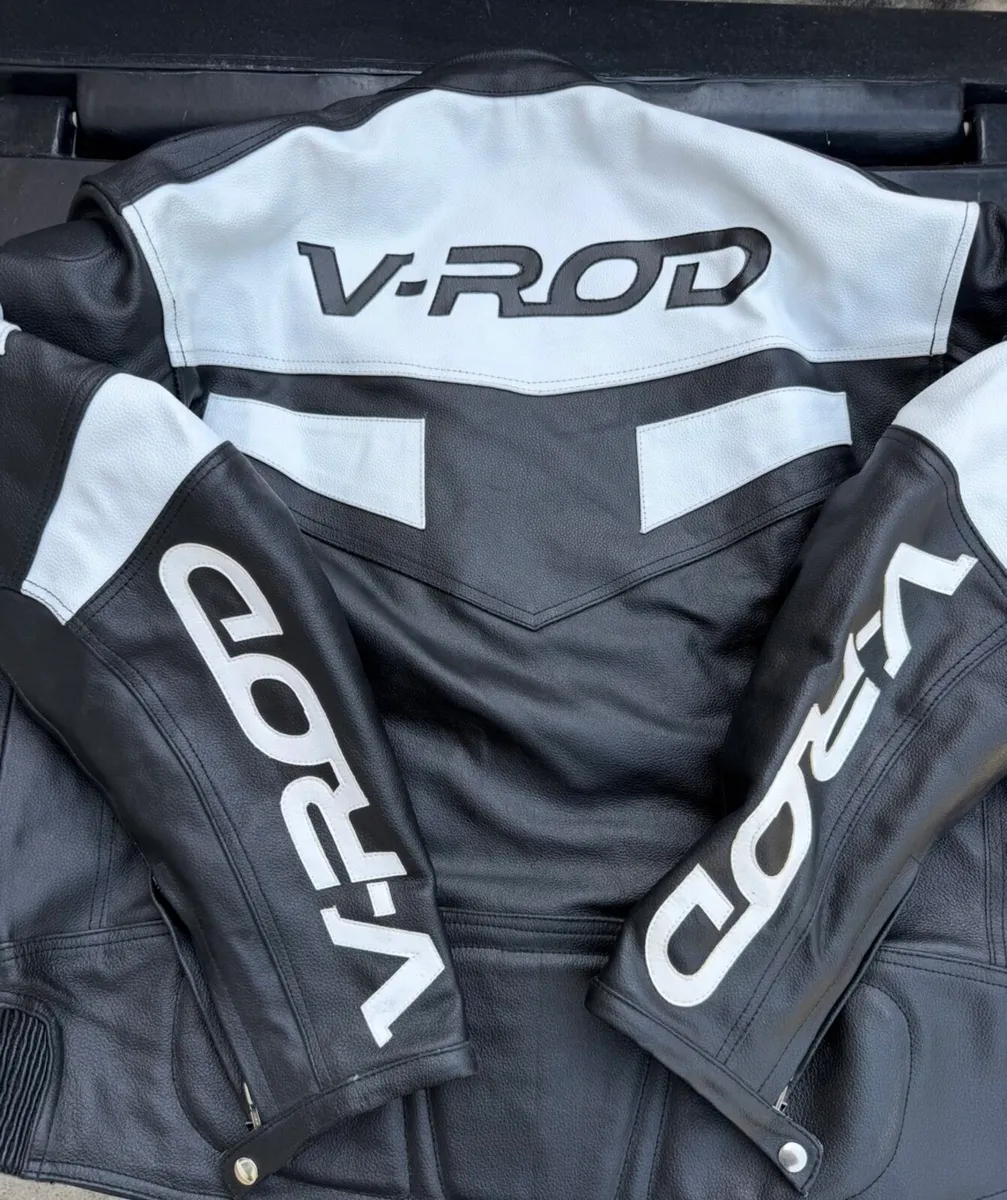 Harley Davision V. ROD leather jacket - Image 2