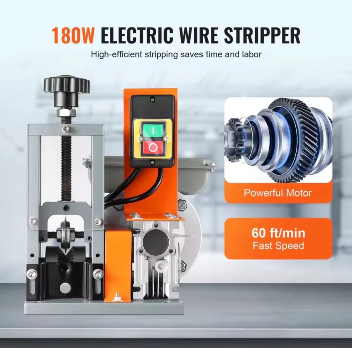 New Electric Wire Stripping Machine 1.5-25mm - Image 2
