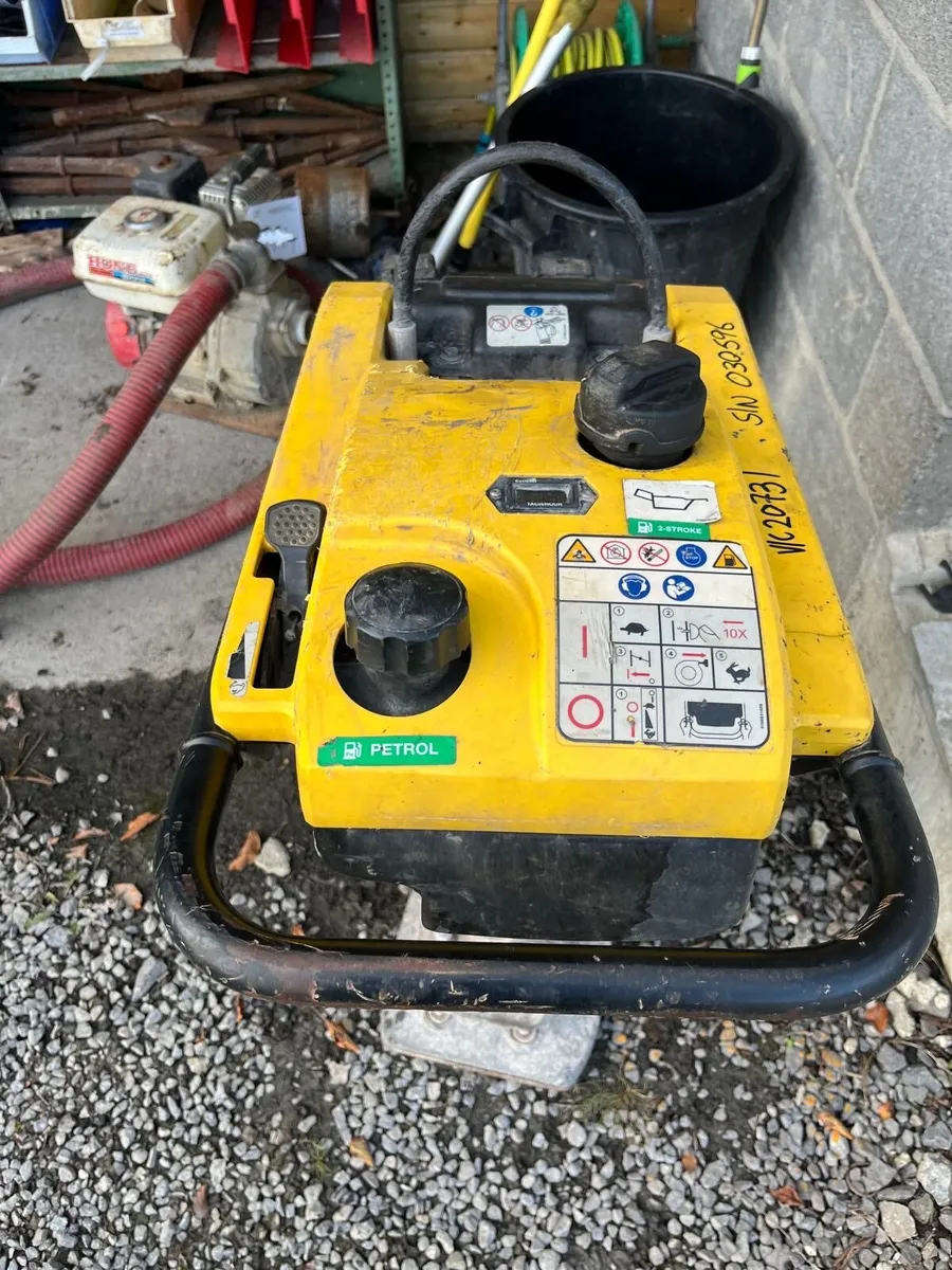 Wacker neuson jumping jack/compactor plate - Image 2