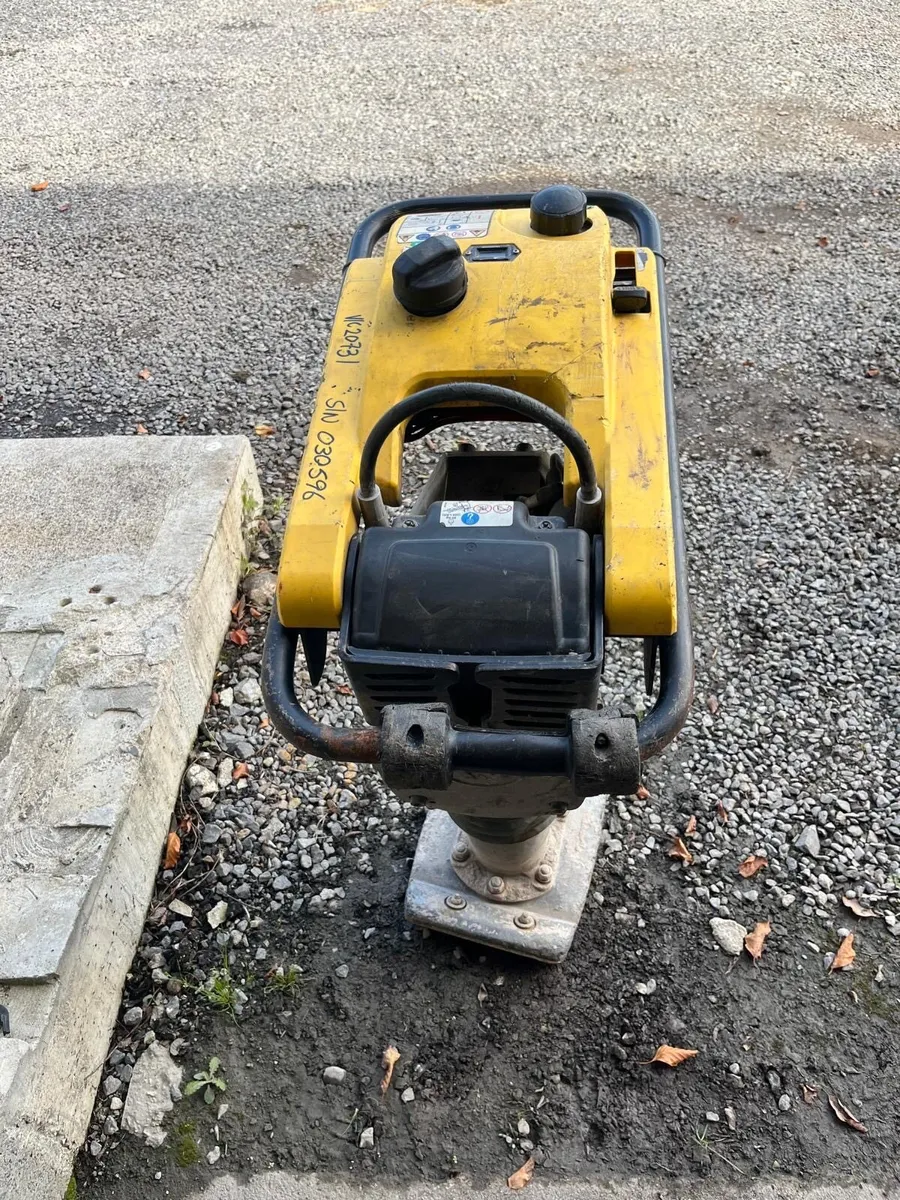 Wacker neuson jumping jack/compactor plate - Image 3