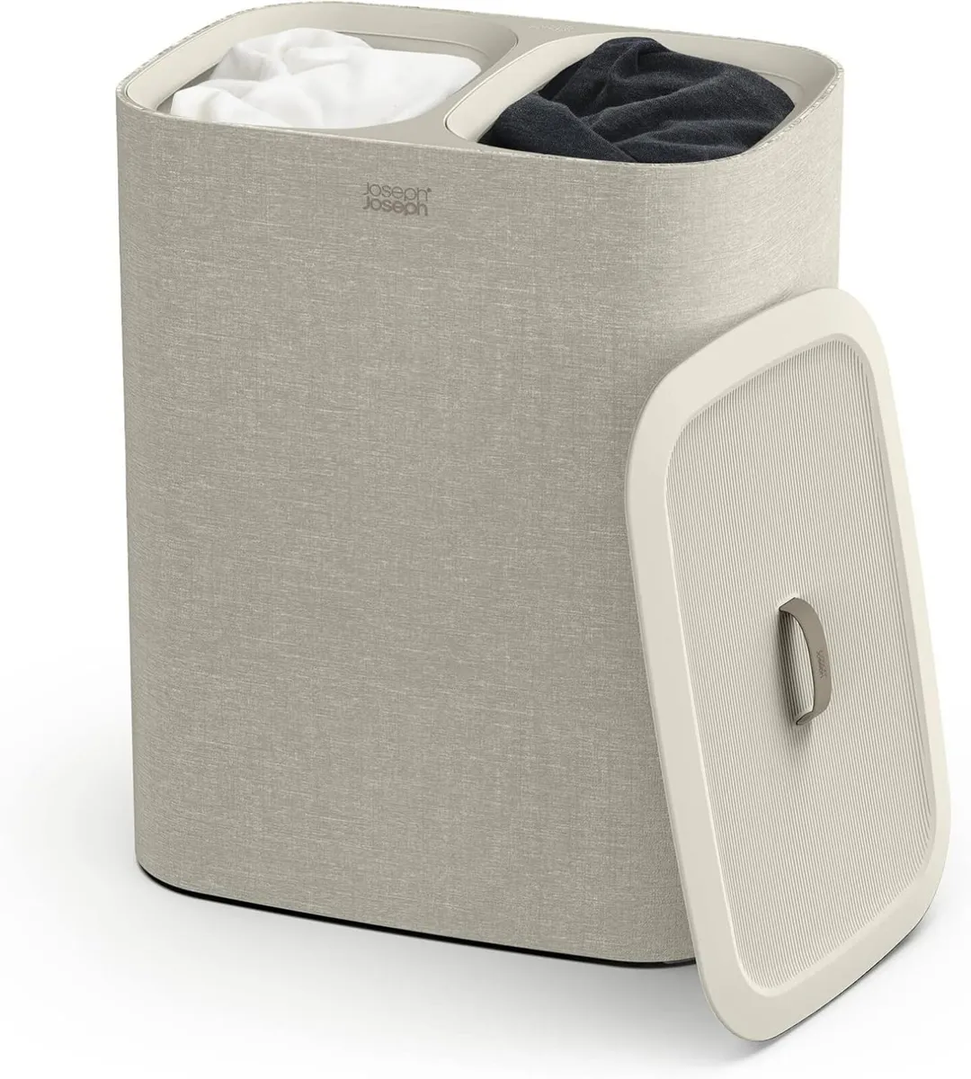 90-Litre Laundry Separation Basket with Lid 2 - Image 1