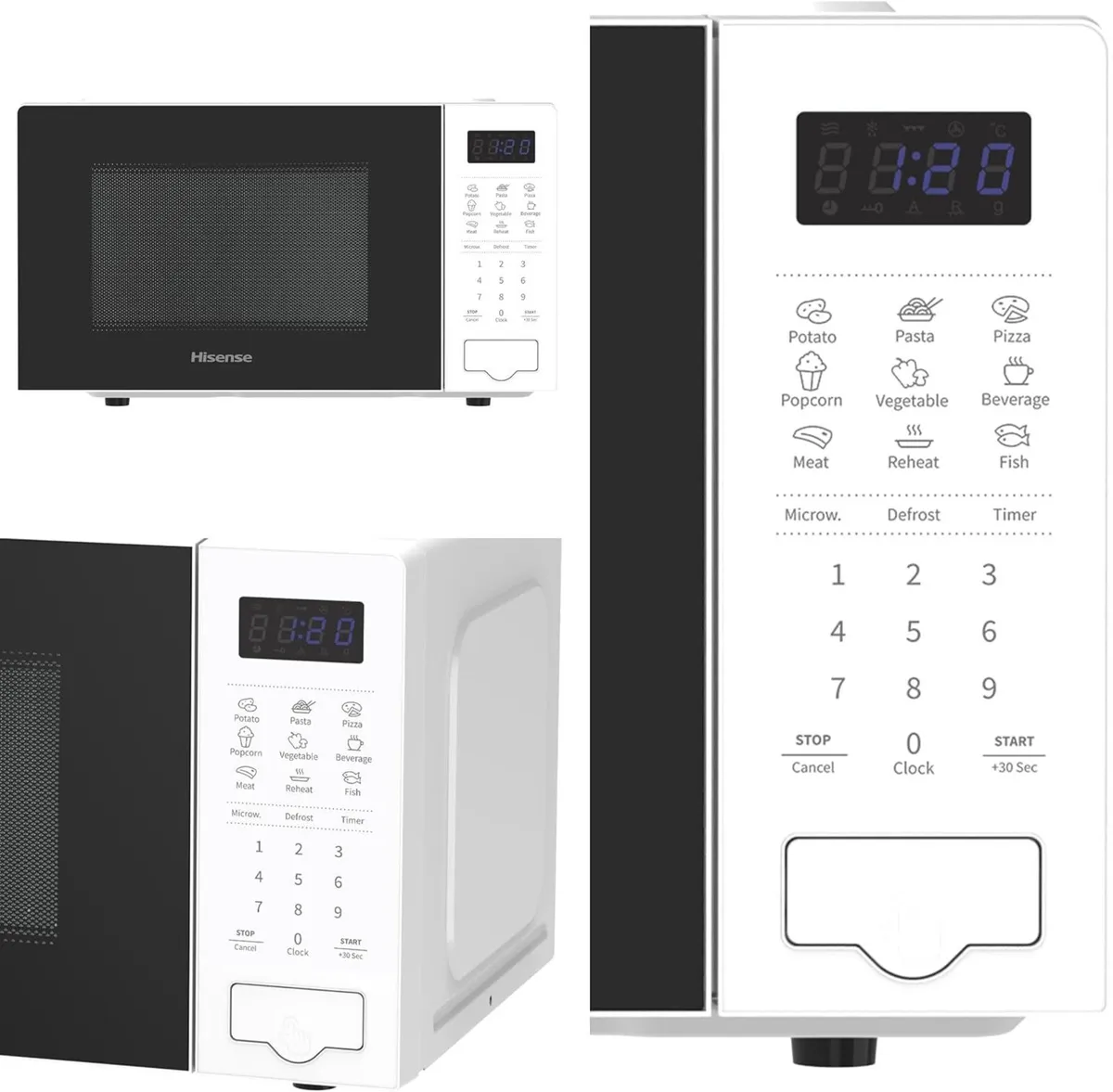 700 Watts 20 Litre Digital Solo Microwave Oven - Image 4