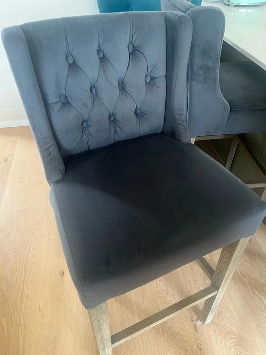 Velour Bar stools - Image 3