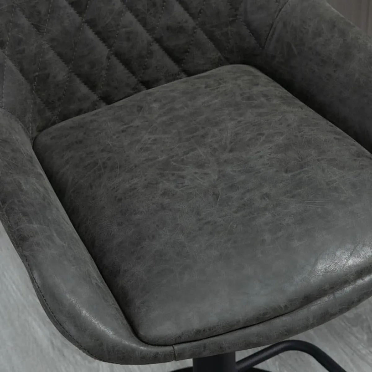 Bar stool Kitchen stool Designer stool, height-adj - Image 4