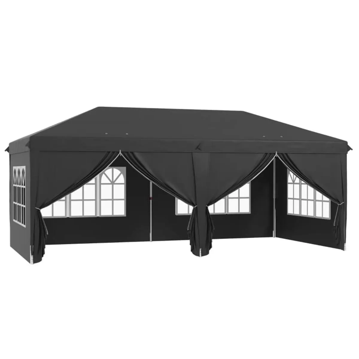 3 x 6 m Pop Up Gazebo with Sides and Windows, Heig - Image 2