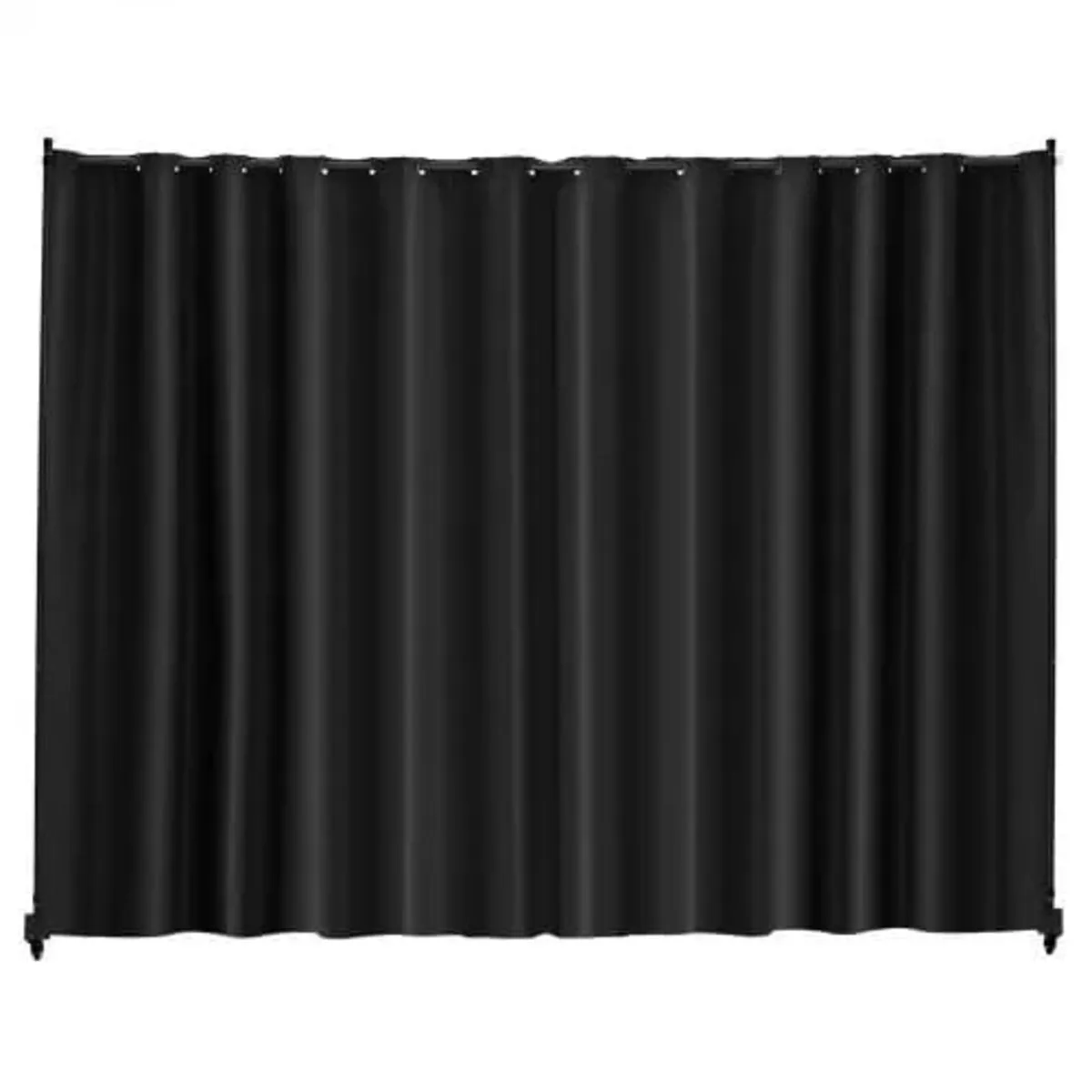 Room Divider, Portable Panel Room Divider with Whe - Image 1
