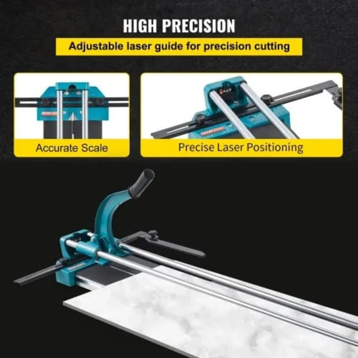 1200MM Tile Cutter, High Precision Manual Ceramic - Image 4
