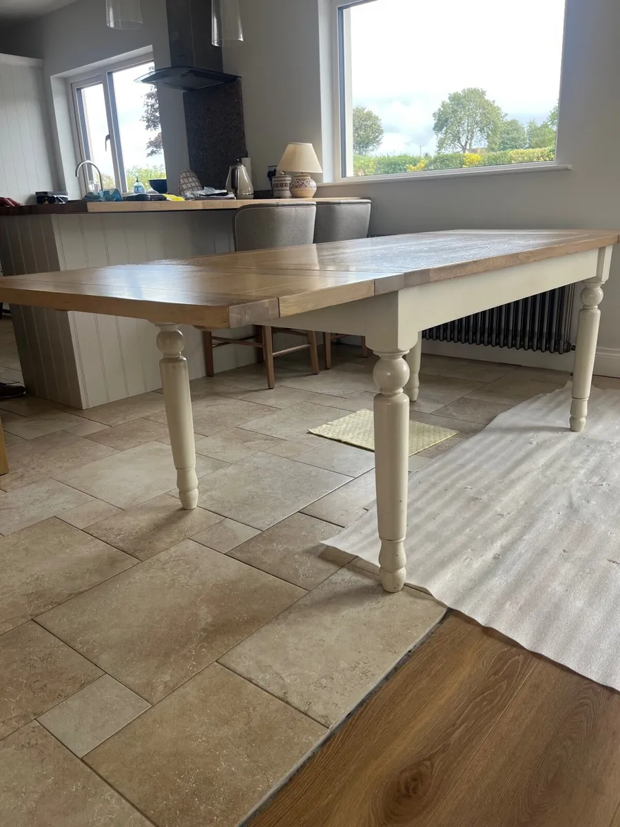 Neptune Oak Dining Table (Extendable) - Image 2