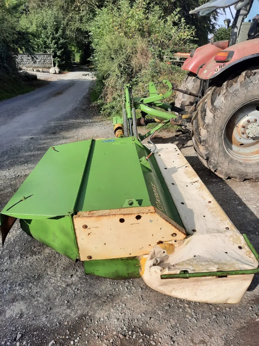 Krone 243 eight foot conditioner mower - Image 2