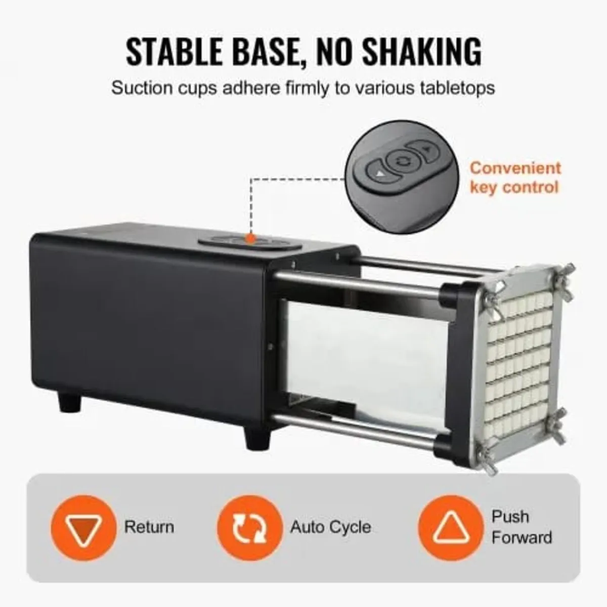 Electric French Fry Cutter, Potato Slicer with 1/2 - Image 2