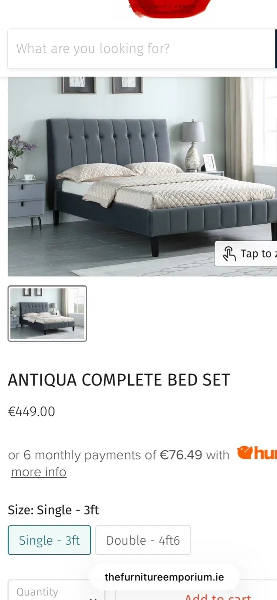 ***Over €200 off Antiqua Single and Double Beds*** - Image 2