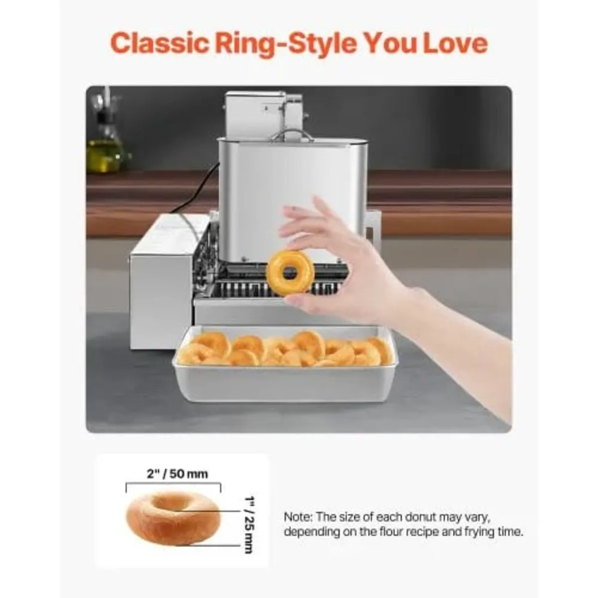 Commercial Automatic Donuts Machine, 4 Rows Donuts - Image 3
