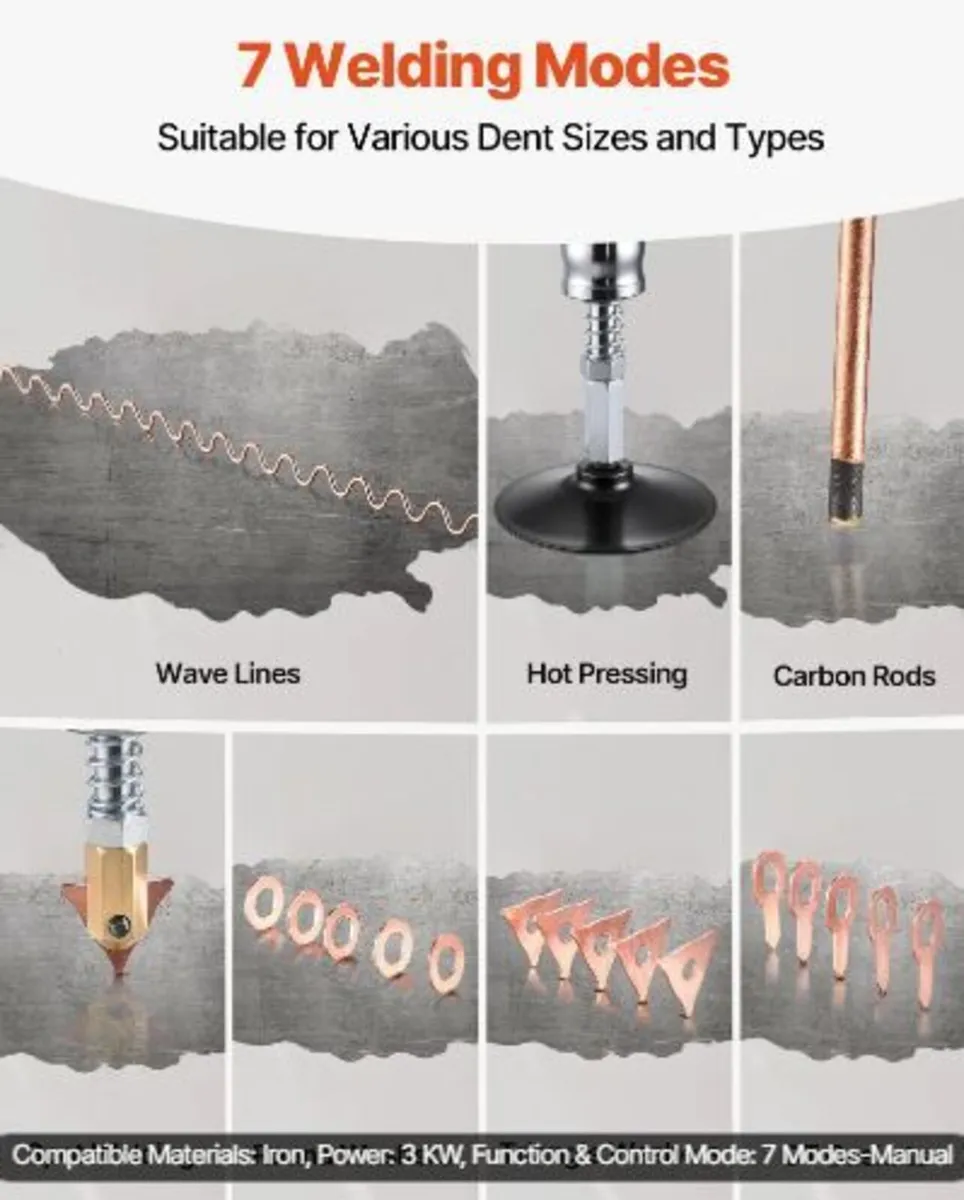 Stud Welder Dent Repair Kit, Spot Welding Machine - Image 3