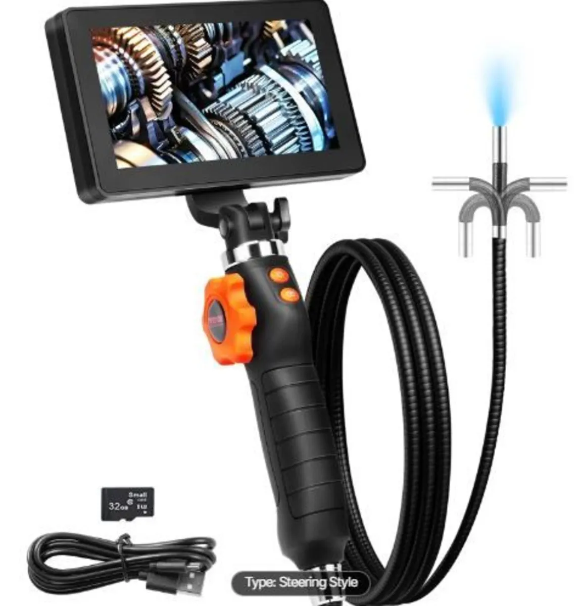 Articulating Borescope Camera with Light - Image 4
