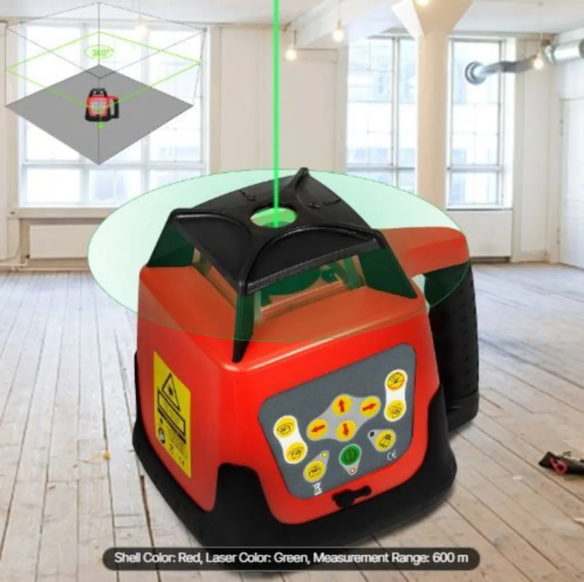 Laser Level Green Beam Self Rotating - Image 1