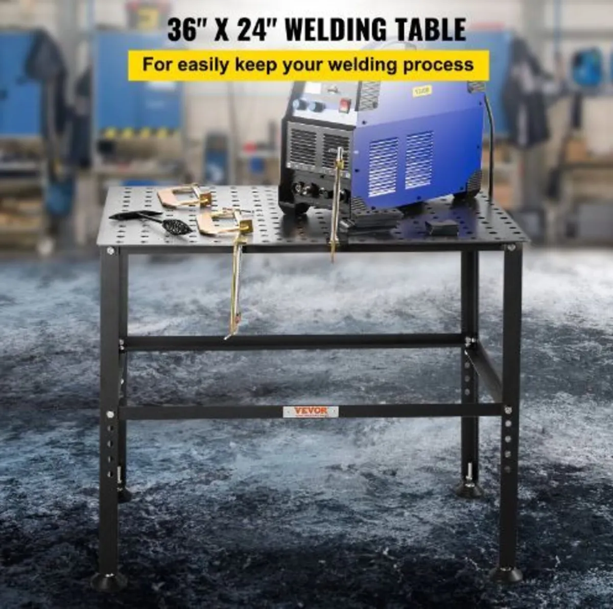 Welding Table 36" x 24", 800LBS Capacity - Image 3