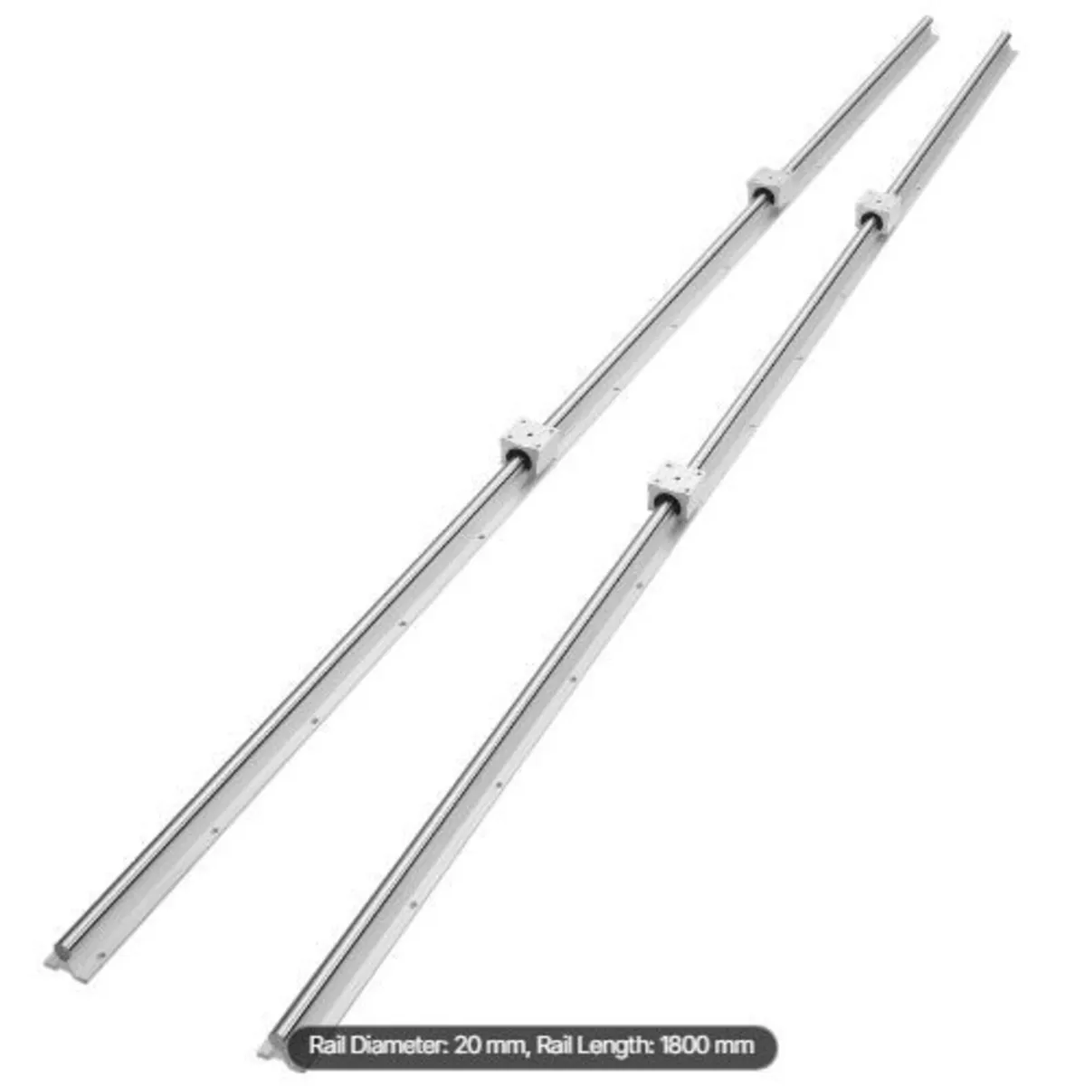 Linear Guide Rail Set, SBR20 1800mm - Image 2