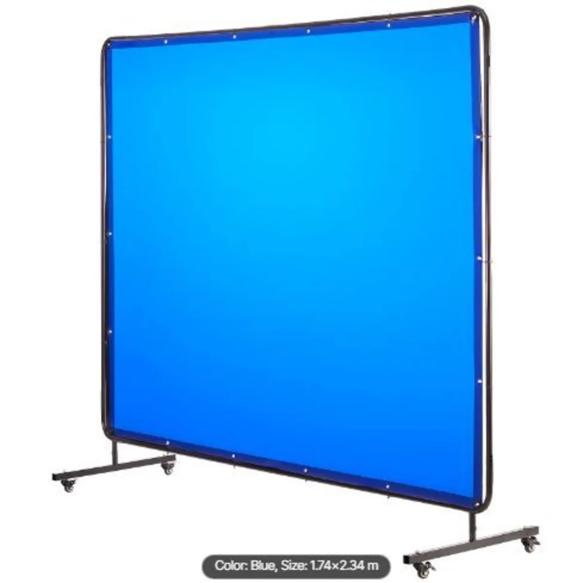Welding Screen with Frame, 1.74 x 2.34m - Image 2
