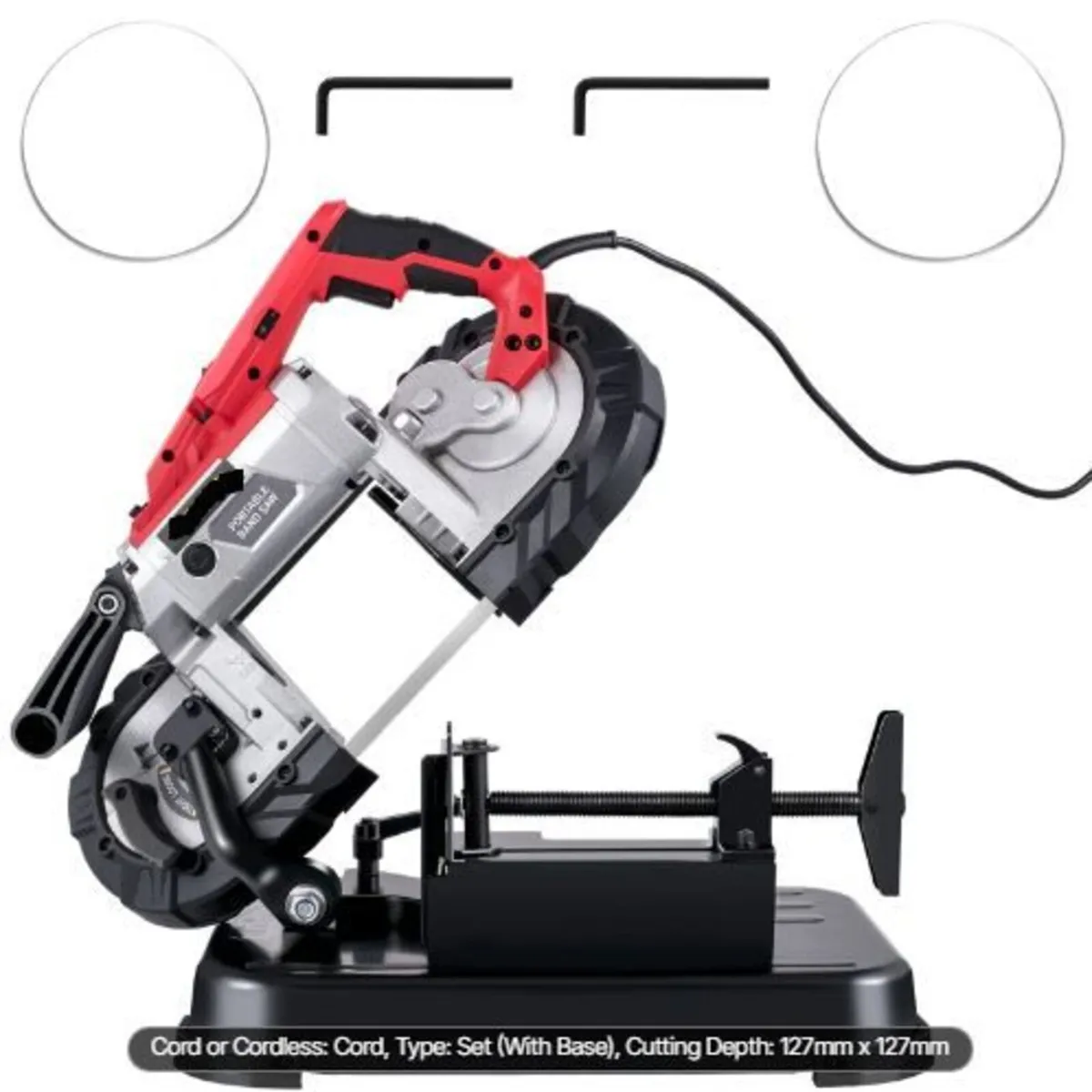 Portable Band Saw, 127 mm x 127 mm Cutting - Image 1