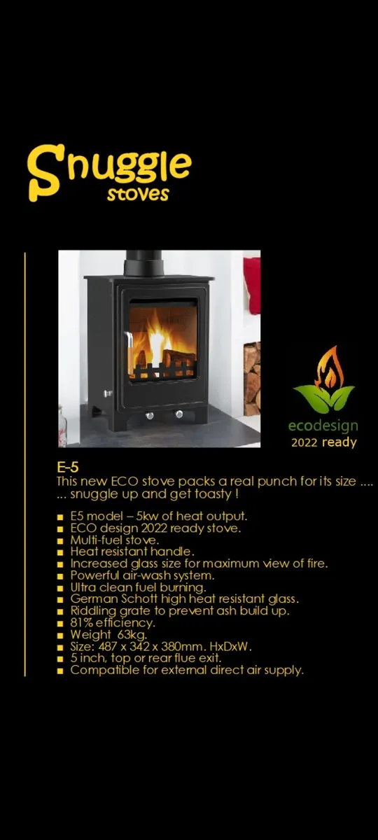 Stove 5kw - Image 2
