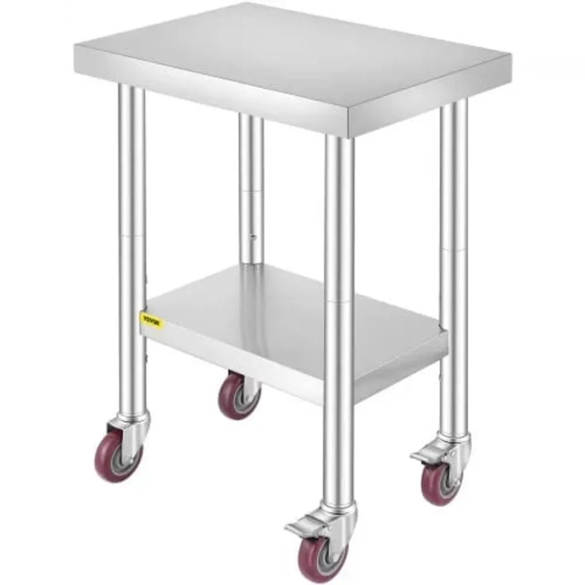 Stainless Steel Work Table 24 x 18 x 34 Inch, 700 - Image 1
