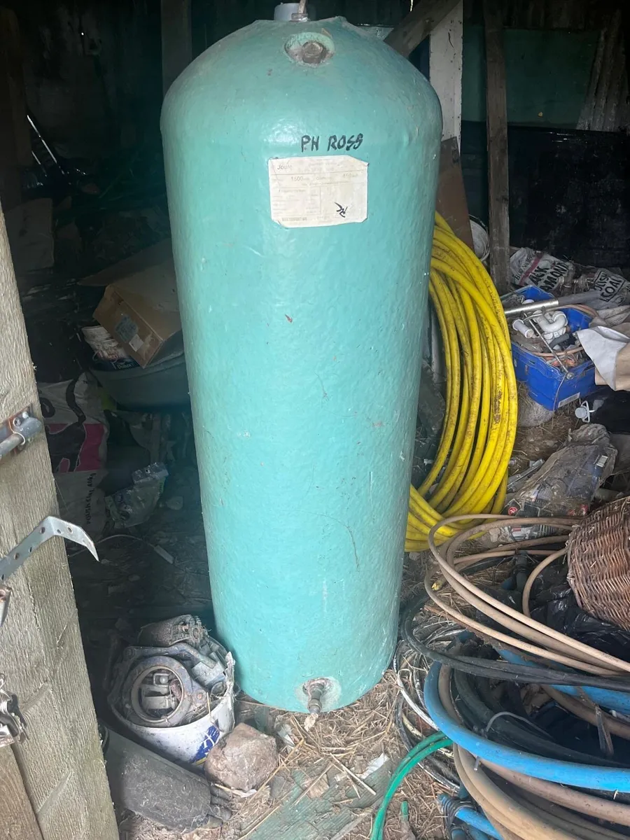 Hot water cylinder with immersion - Image 1