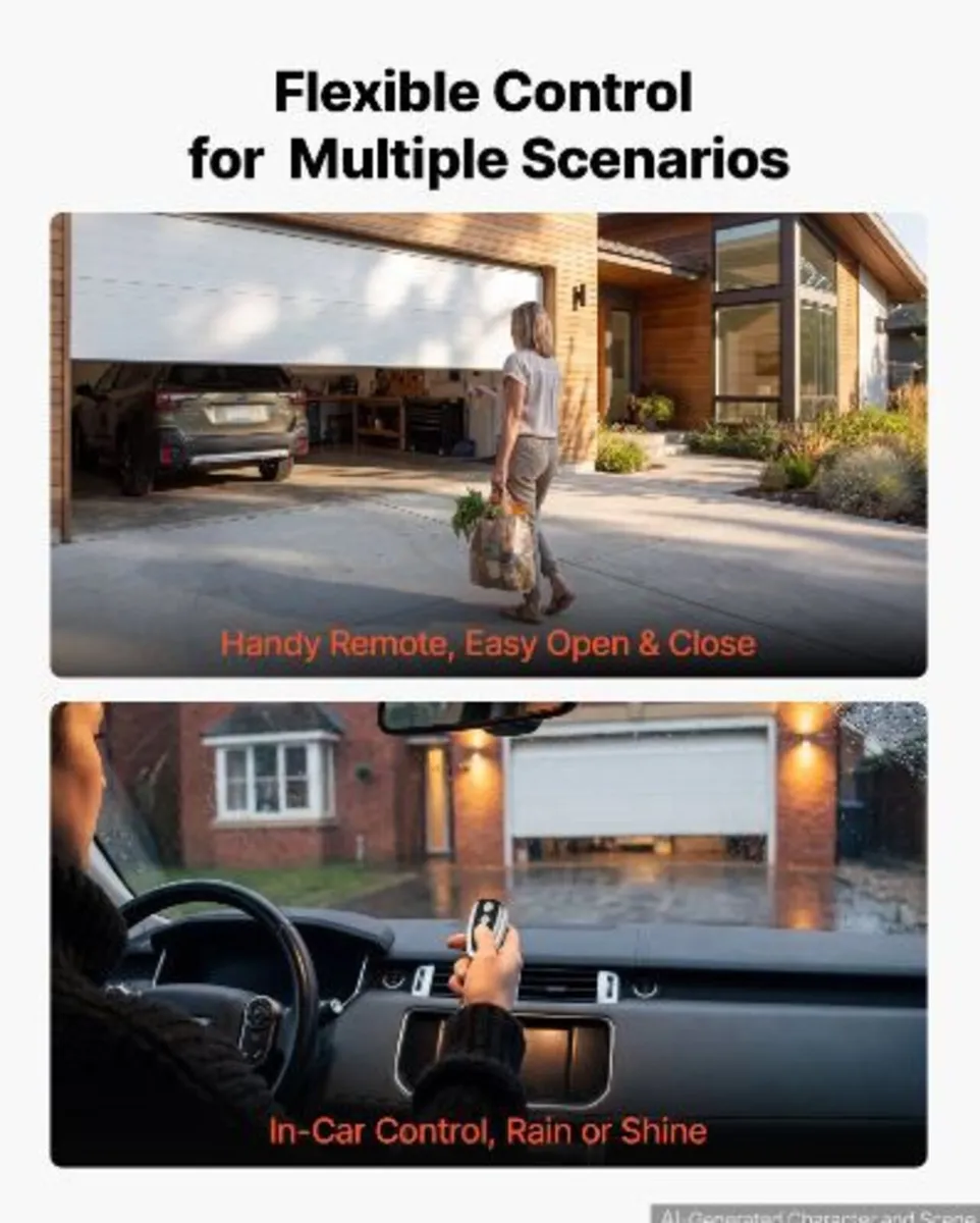 Garage Door Opener 1000N Pulling Force - Image 2