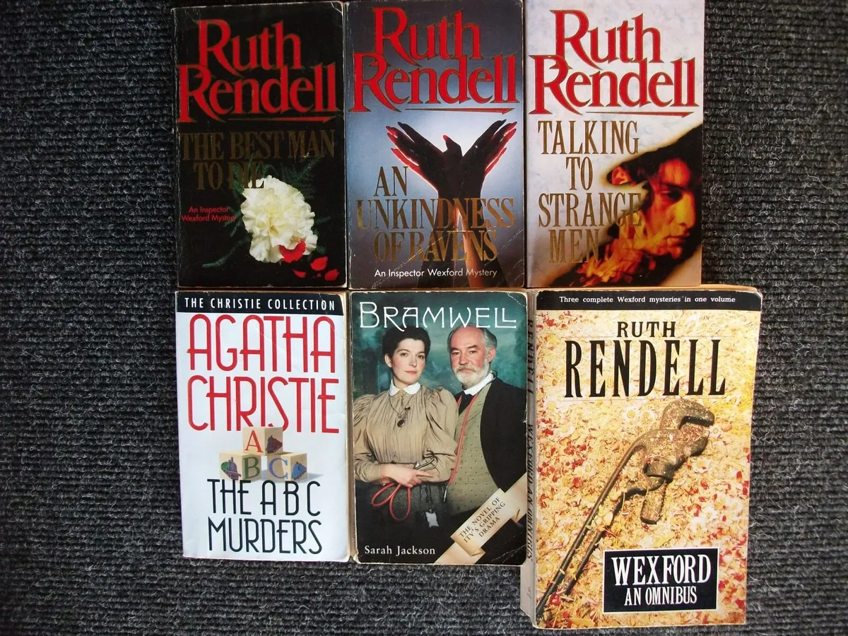 Agatha Christie & Ruth Rendell Books & More - Image 3