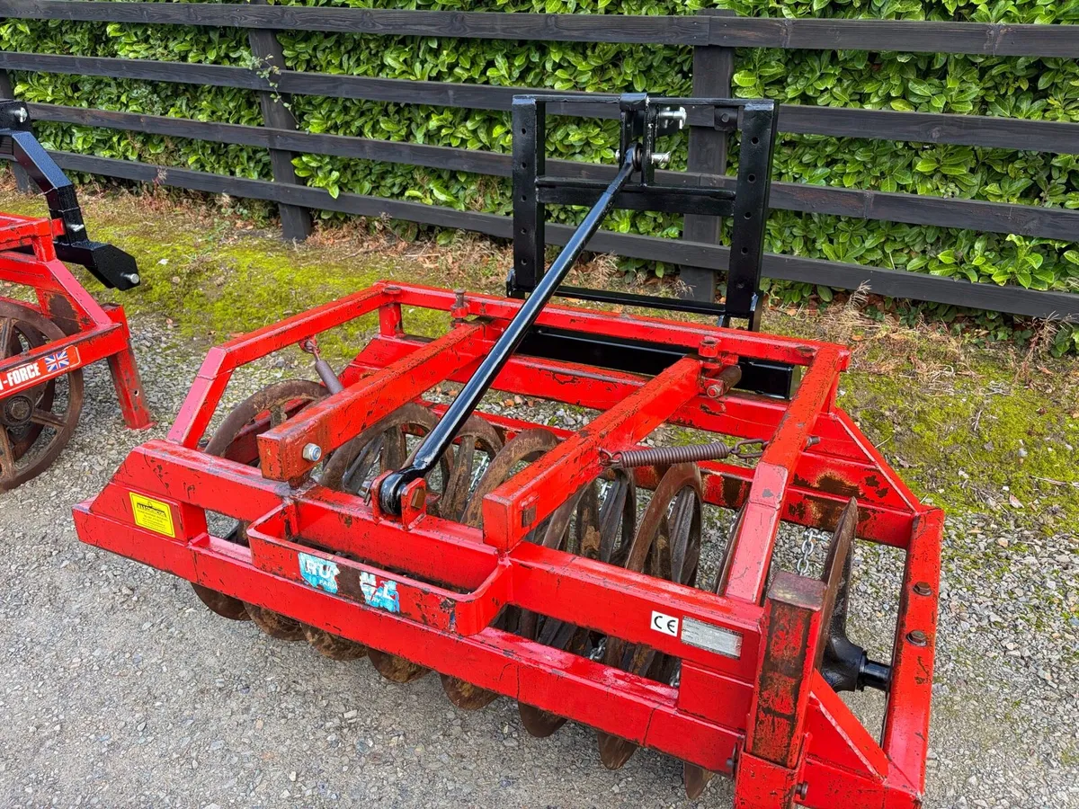 Farmforce 1.5m front furrow press - Image 2