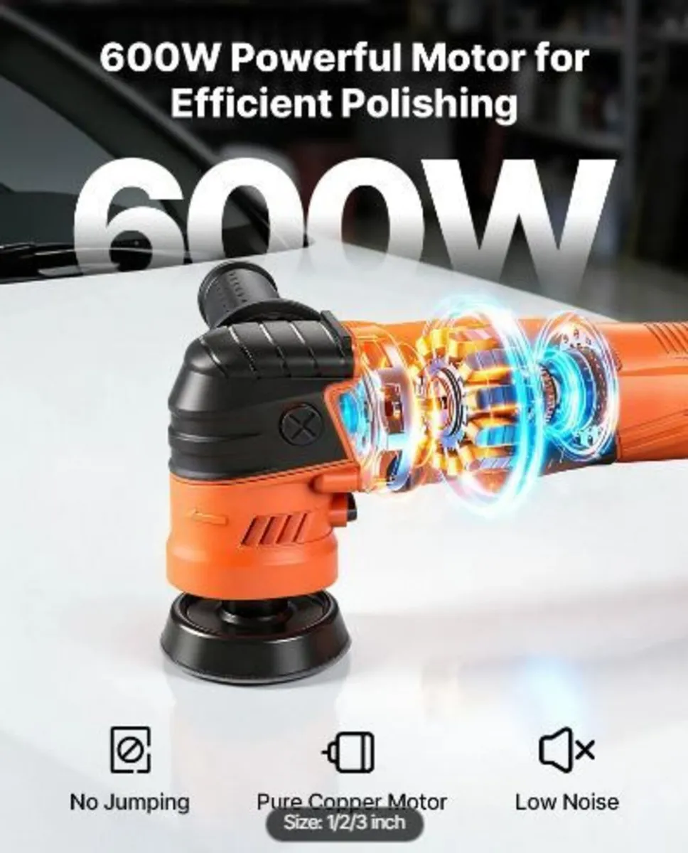 Car Buffer Polisher, 30/50/76 mm - Image 2