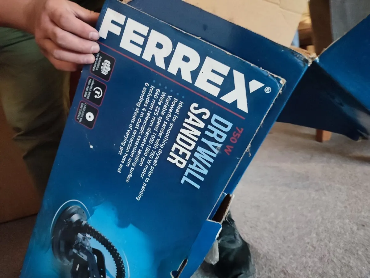 Ferrex 750W Drywall Sander - Image 2