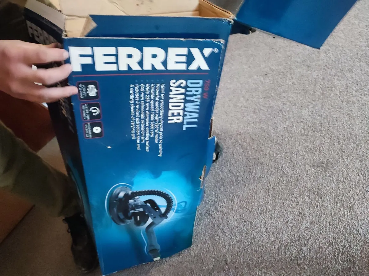 Ferrex 750W Drywall Sander - Image 4