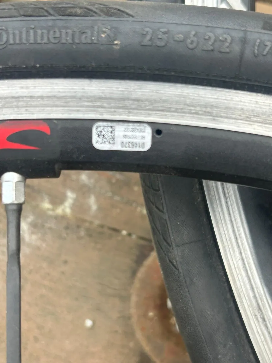 Fulcrum racing zero rim brake wheelset - Image 1