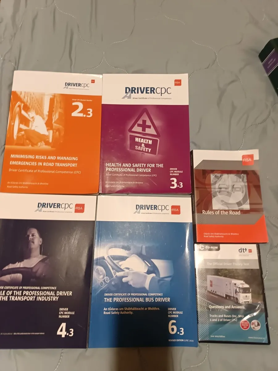 Books for Bus Driving Thoery test & CPC test - Image 1