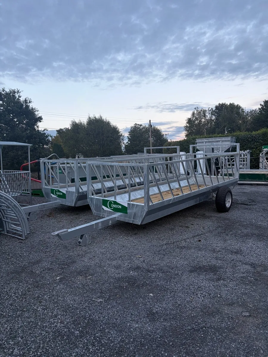 Silage feed trailer