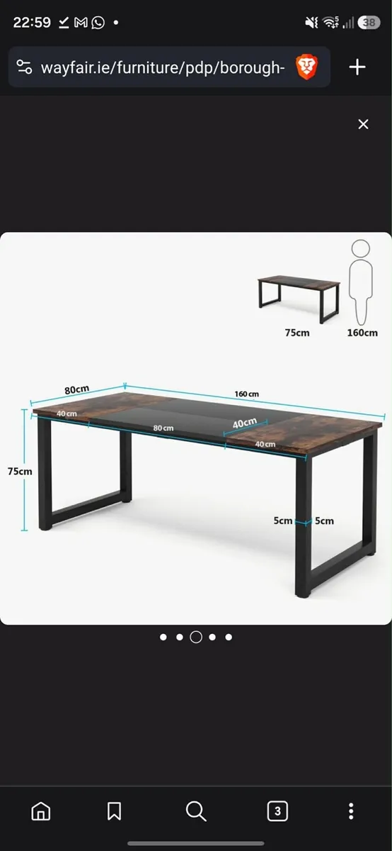 Office work desk - Image 3