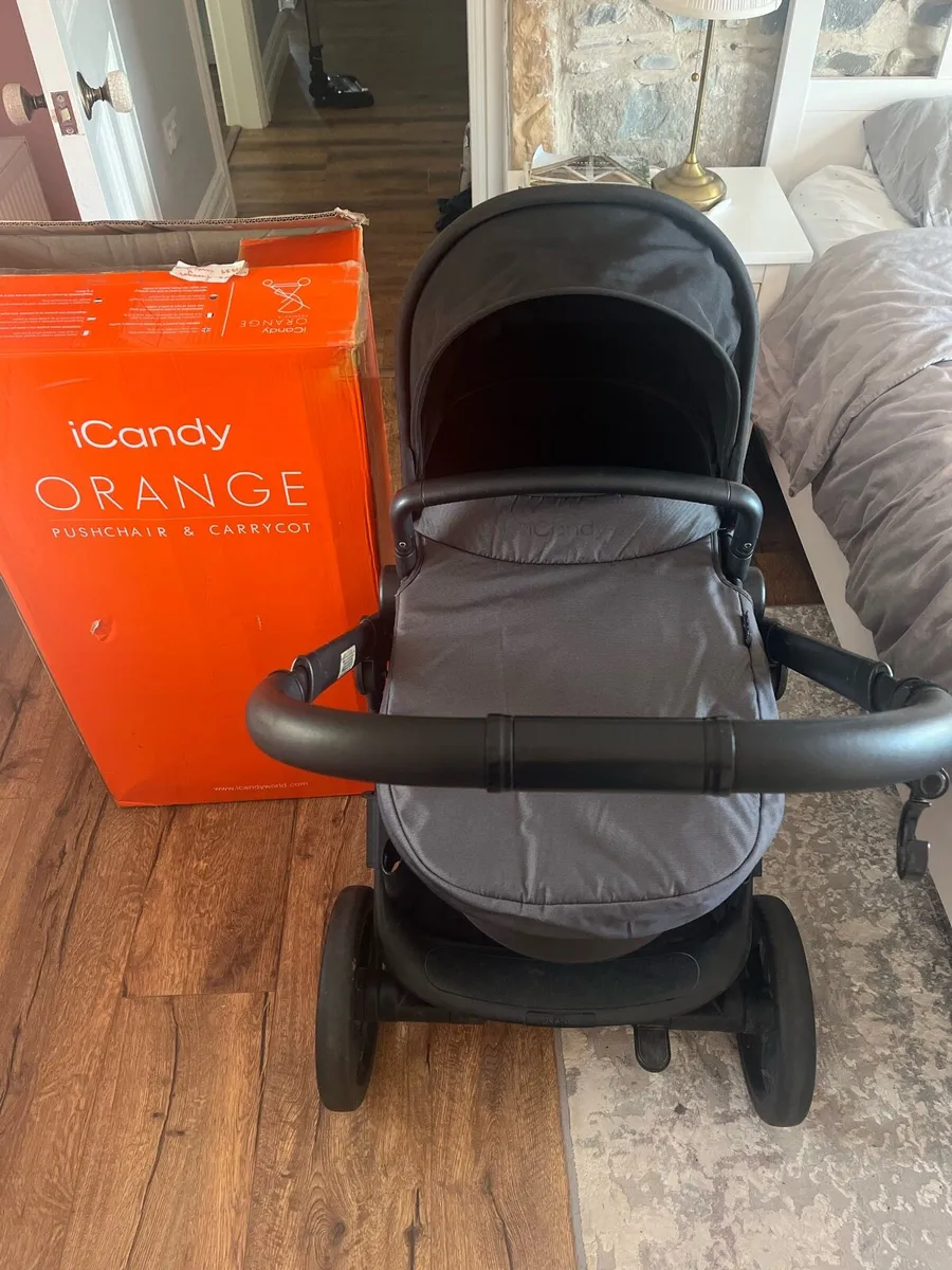 ICandy Orange all attachments & footmuff - Image 1