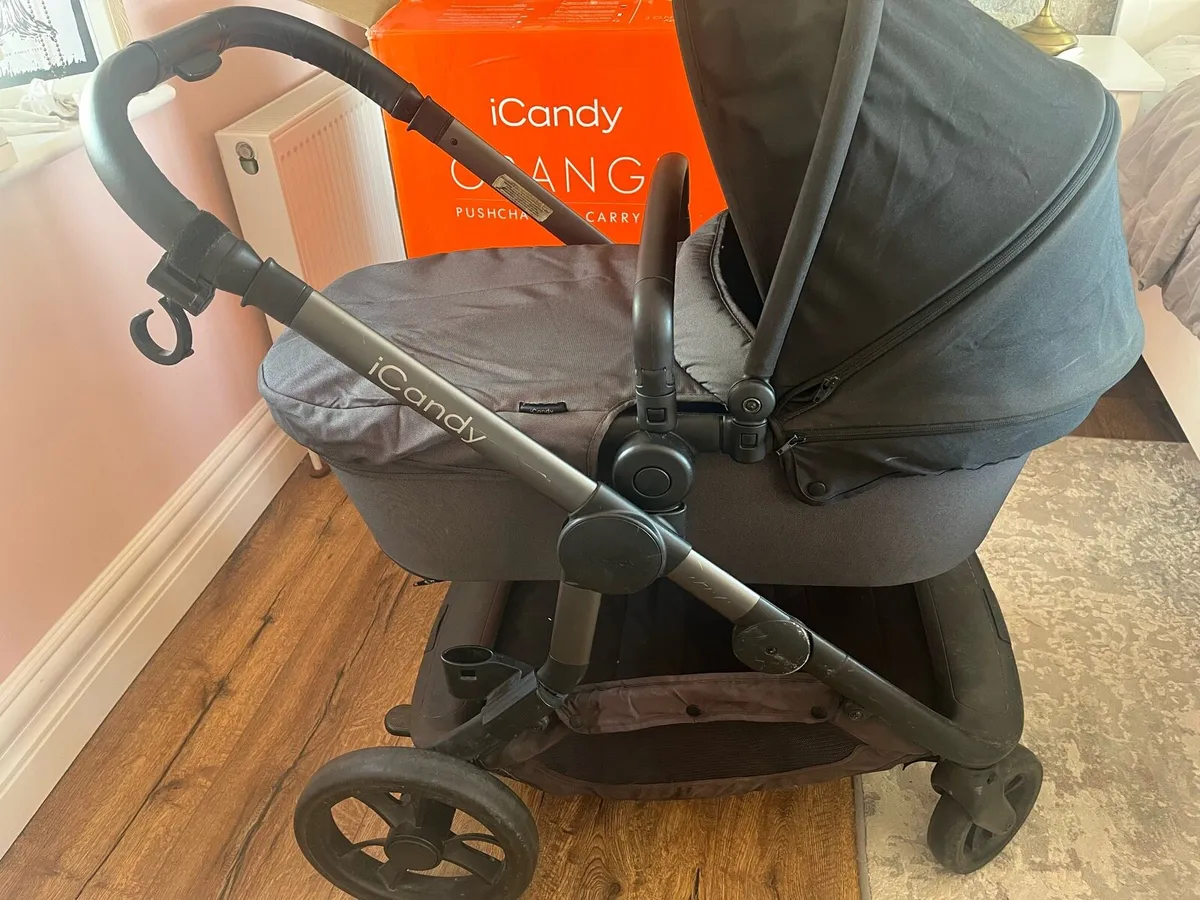 ICandy Orange all attachments & footmuff - Image 2