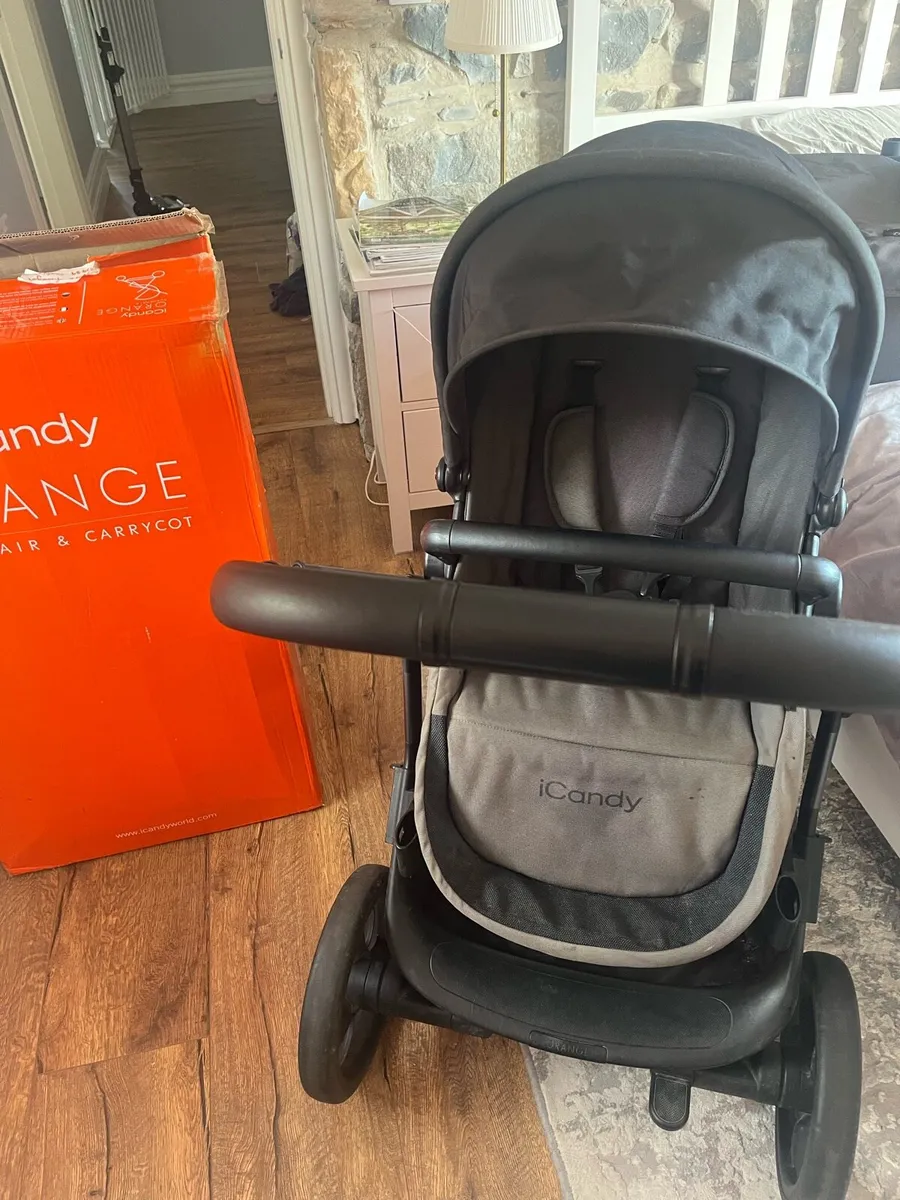 ICandy Orange all attachments & footmuff - Image 3