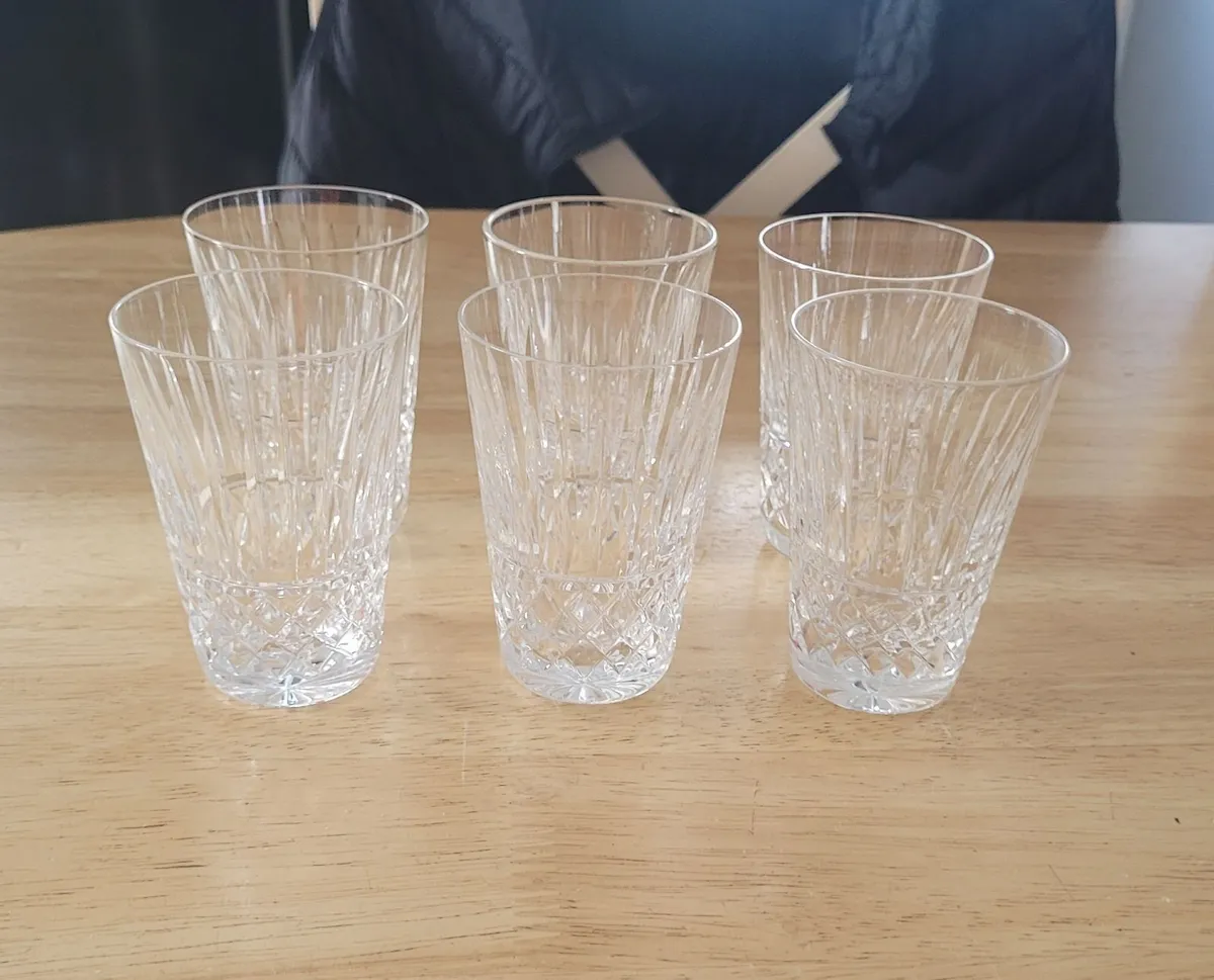 Waterford Crystal Glasses x 6 - Image 1