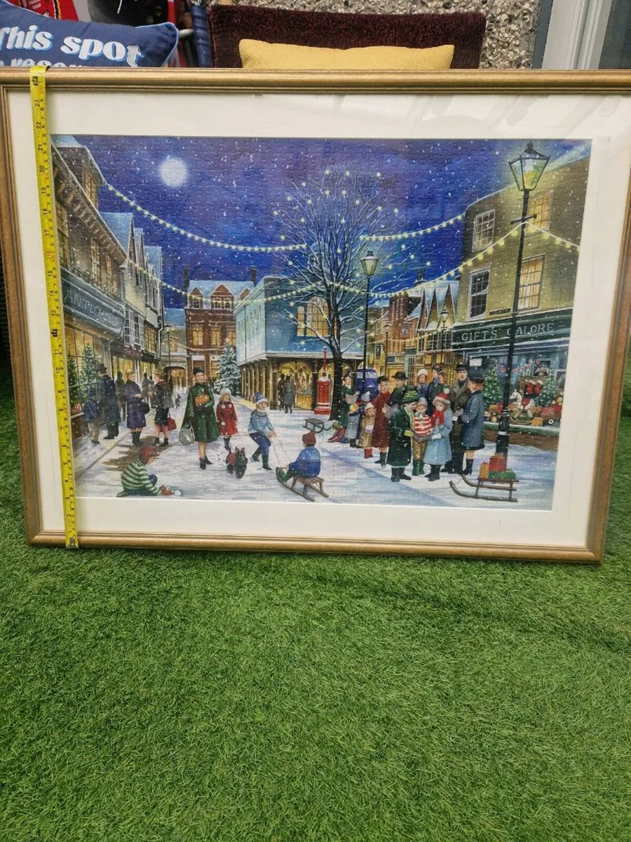 Xmas jigsaw picture - Image 1