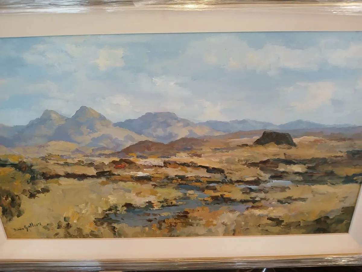 Original oil painting framed connamara cogalway - Image 2