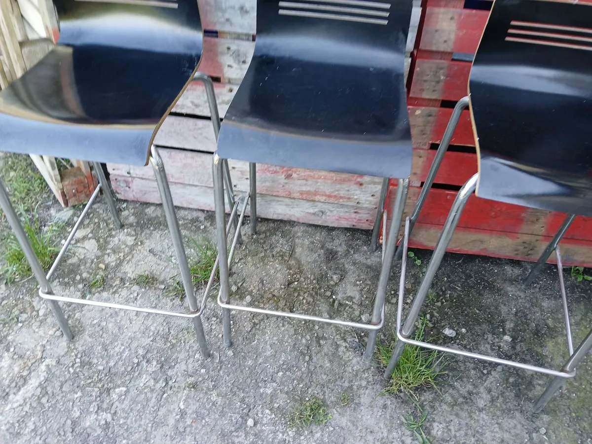 Bar stools....lot of (3)... new..delivered - Image 1
