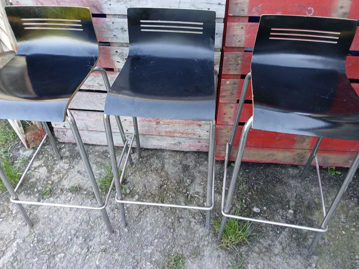Bar stools....lot of (3)... new..delivered - Image 2