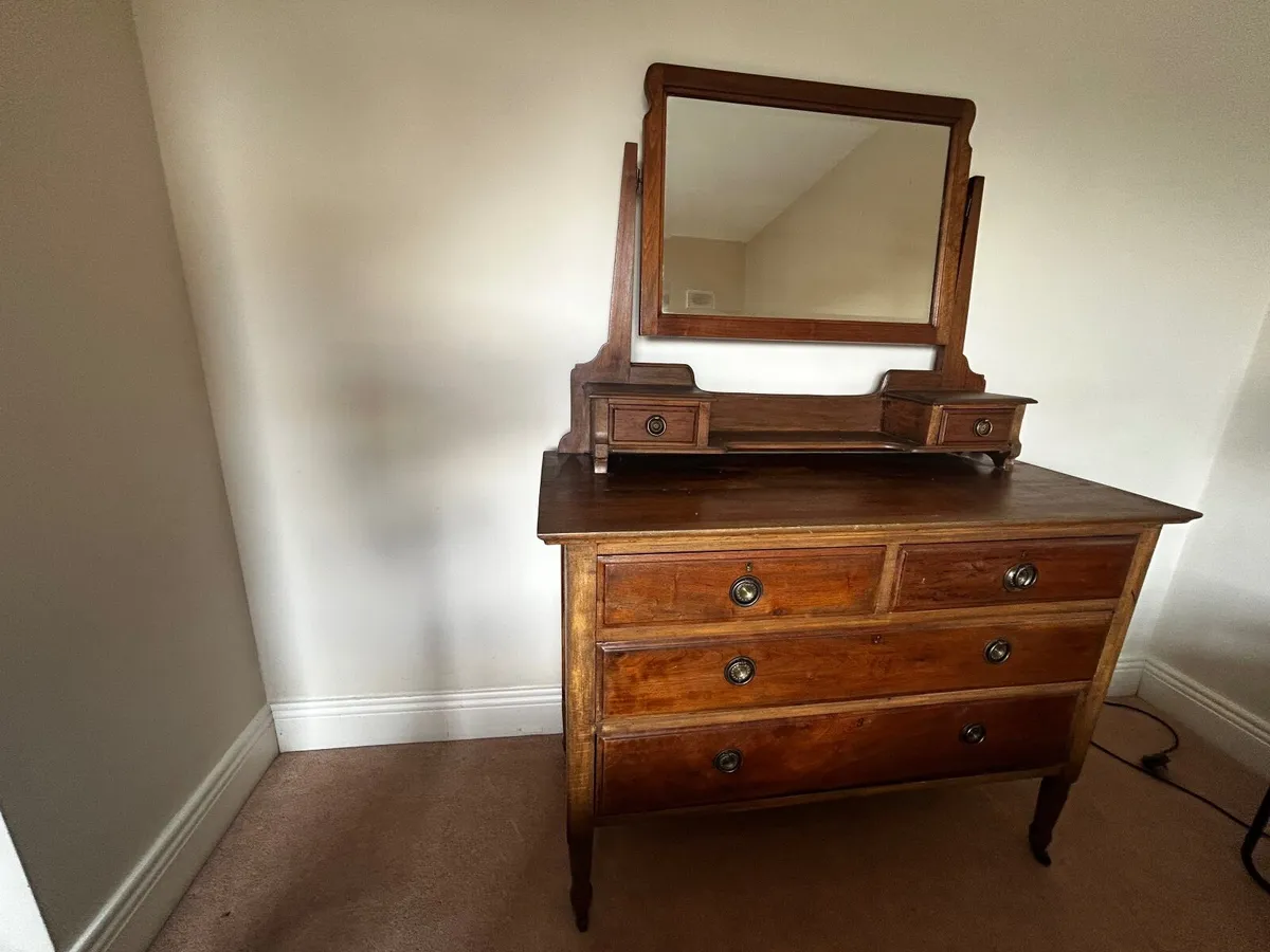Oak Dressing Table - Image 4
