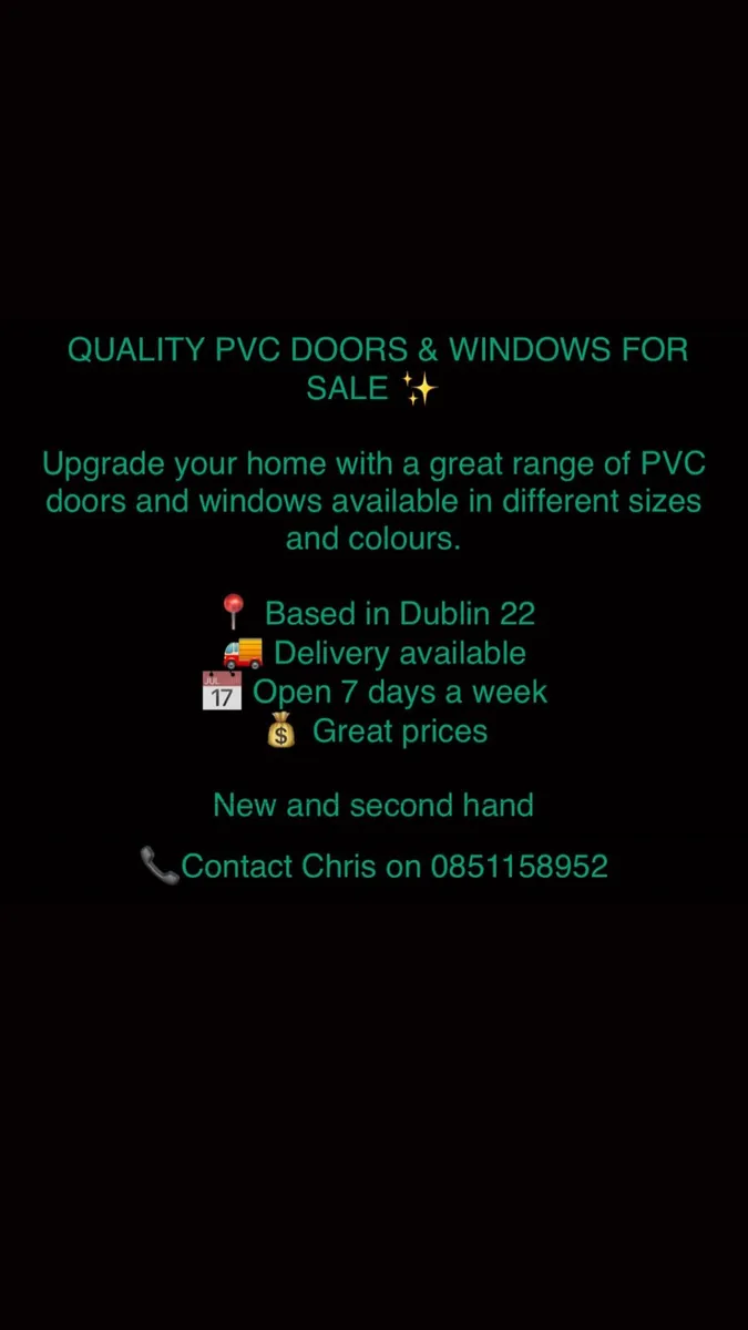 PVC doors